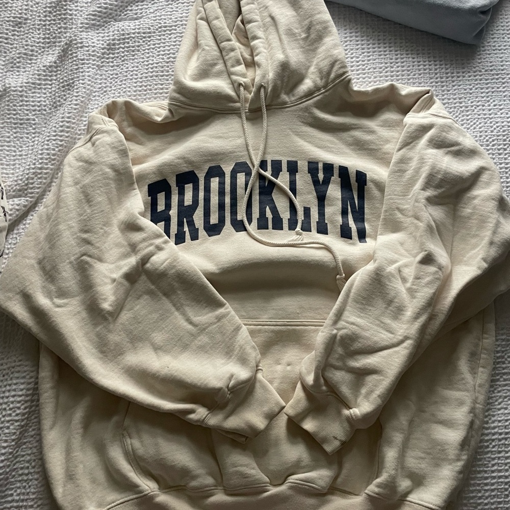 Brooklyn Beige Hoodie